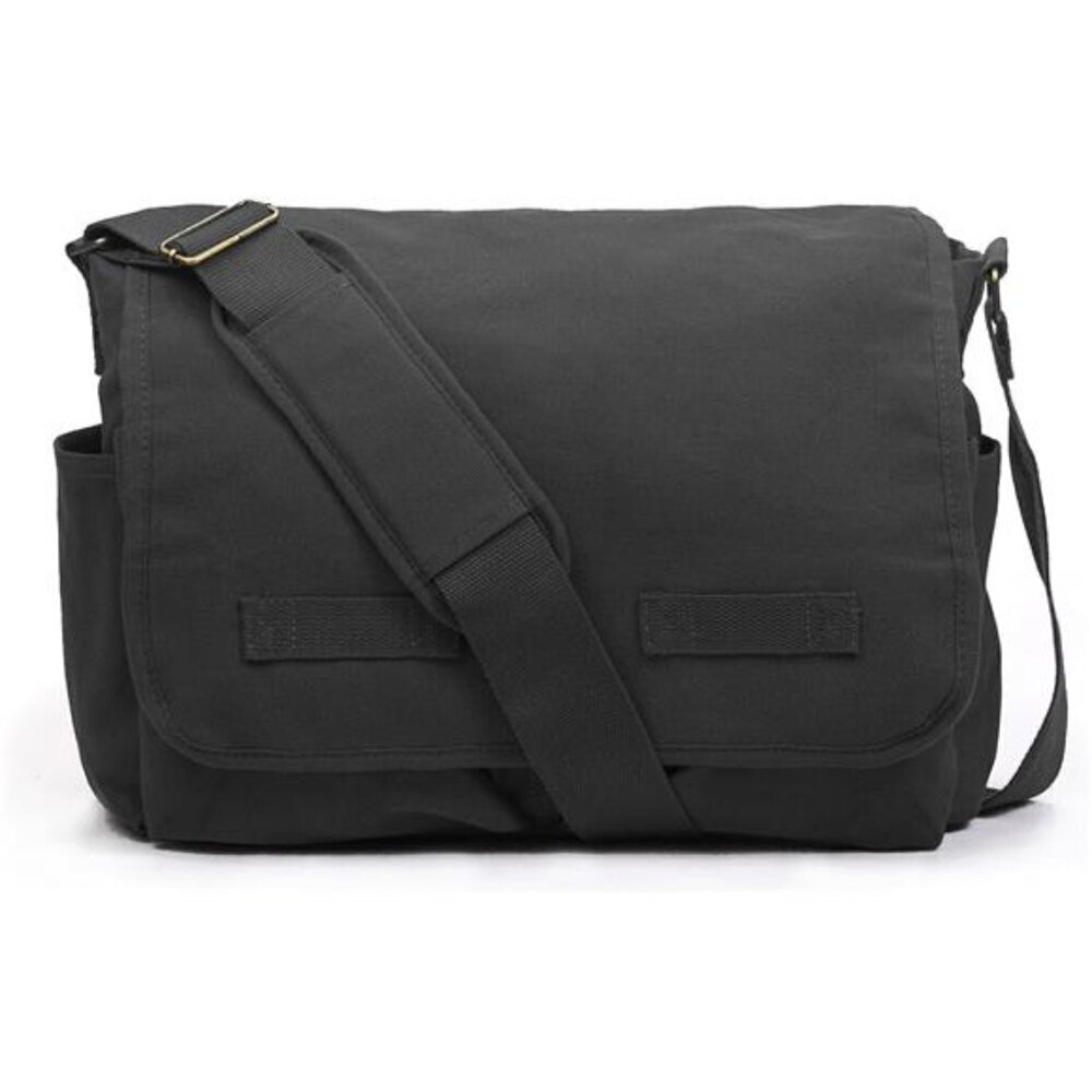 Large Canvas Crossbody Bag Travel Shoulder Tote